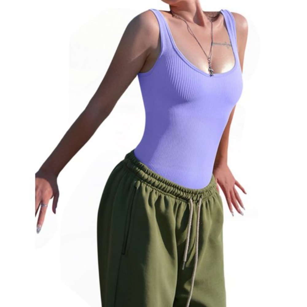 Women's Basic Sleeveless Bodysuit